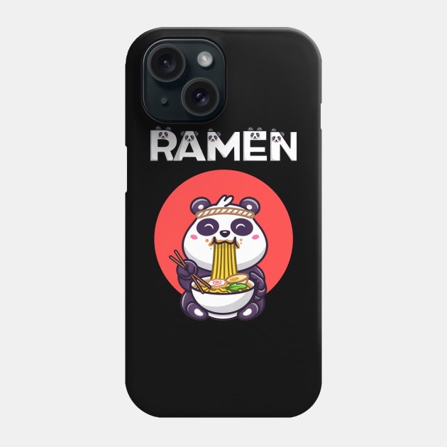 Banda Ramen cut Phone Case by "Artistic Apparel Hub"