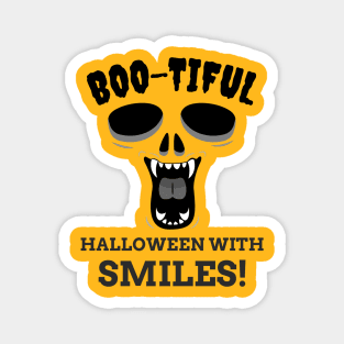 Halloween with smiles Magnet