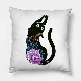 Flower Japan Cat Pillow