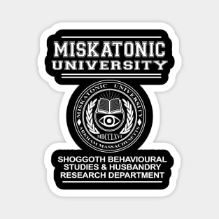 Miskatonic University Shoggoth research department - HP Lovecraft Magnet