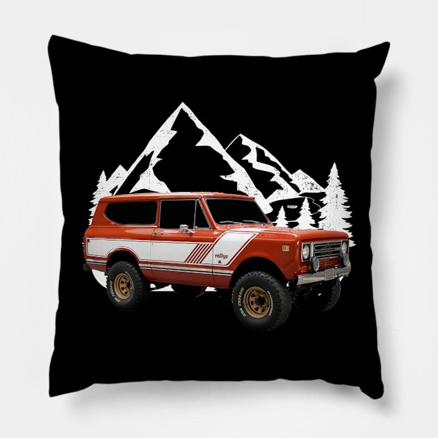 INTERNATIONAL SCOUT Pillow by Cult Classics