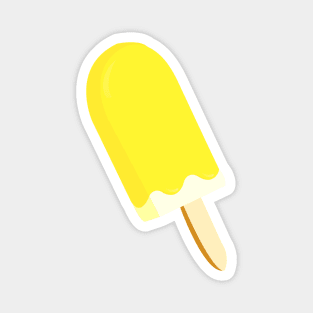 Lemon Popsicle Magnet