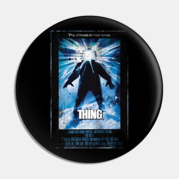 The Thing movie poster Pin by 1208