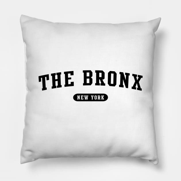 The Bronx, NY Pillow by Novel_Designs