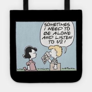 U2  - Vinyl Record Obsessive Fan Design Tote