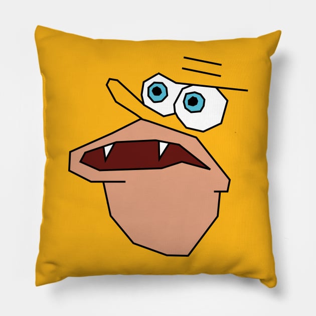 SpongeGar Pillow by Shrenk