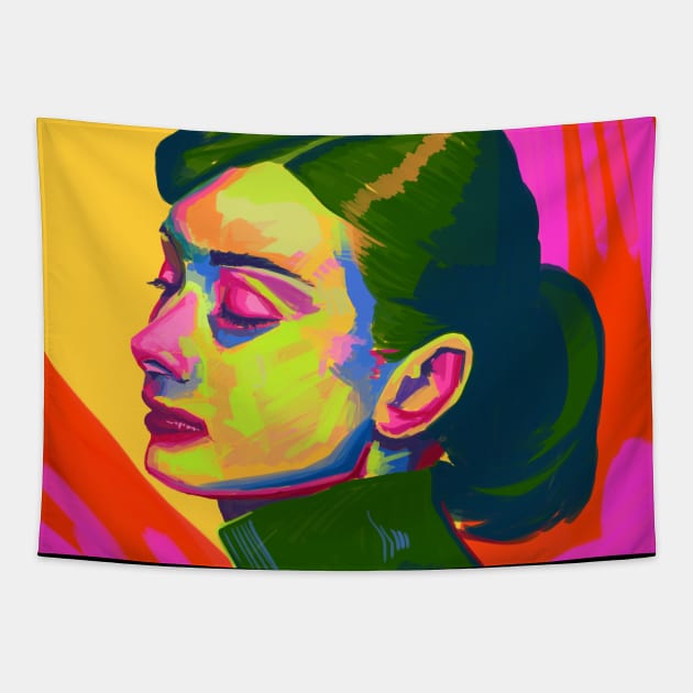 Audrey Tapestry by metmangindaan