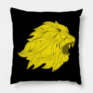 African Lion Pillow