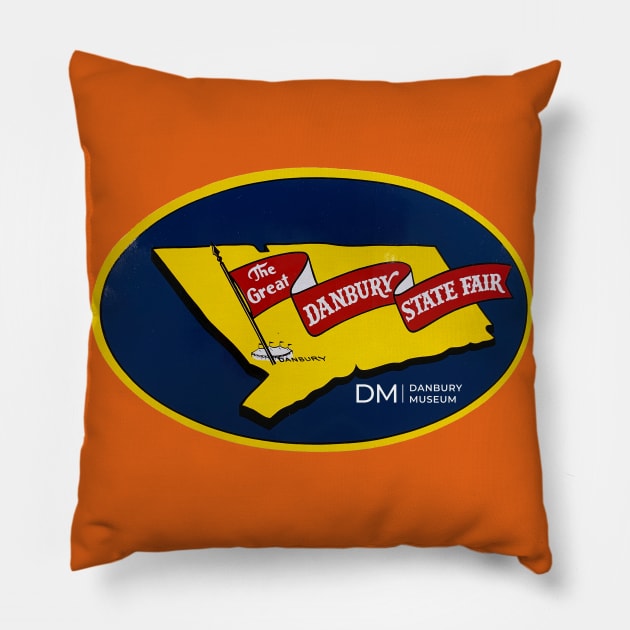 Danbury Fair Icon Pillow by Danbury Museum