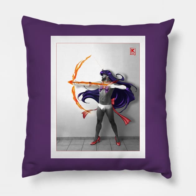 Otaku(x) X Pik - Super Sailor Mars - Sailor Moon -  by K Sensei Pillow by The K Sensei