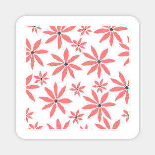 Floral Pattern Magnet