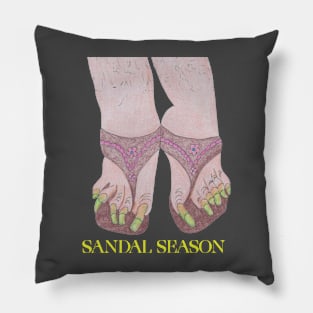 Sandal Season! Pillow