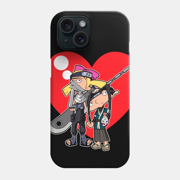 Helga Love Arnold Phone Case by Karambola