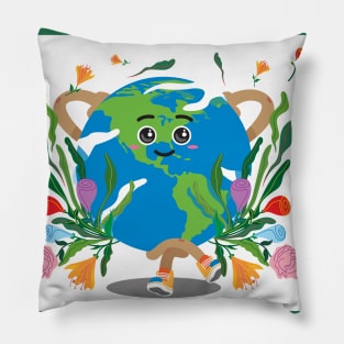 Keep Our Earth Green Pillow