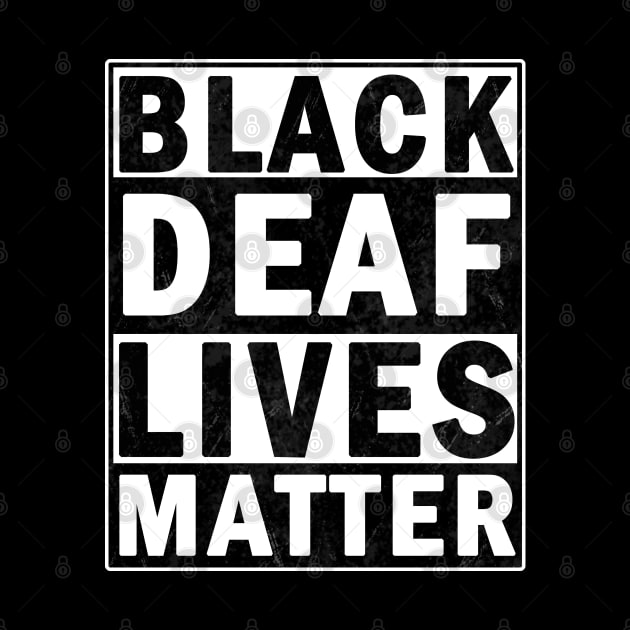 Black deaf lives matter by valentinahramov