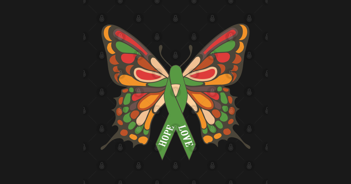 Mental Health Awareness Butterfly Ribbon Tee - Mental ...