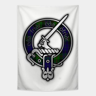 Clan Gunn Tartan Crest - Old Norse Tapestry