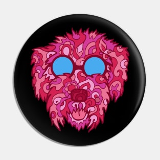 Cool Cockapoo in Pinks Pin