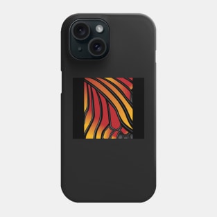 Butterfly Wing Collection - Yellow, Red, Grey and Black Phone Case