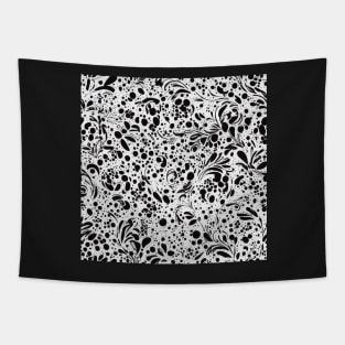 flower t shirt design Tapestry