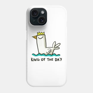 King of the Day, duck king Phone Case