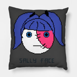 Sally Face pixel art Pillow