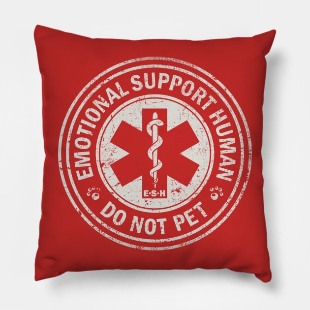 Emotional Support Human Pillow by kg07_shirts