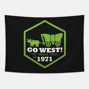 Go West - Oregon Trail Tapestry