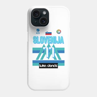 Luka Doncic Slovenija Fan Design Phone Case