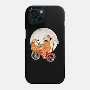 Alien love cats Phone Case