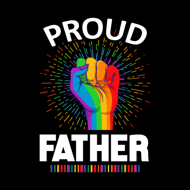 Proud Father Gay Lgbt by adrinalanmaji