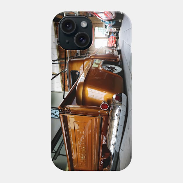 1955 Chevrolet - 3100 Phone Case by hottehue