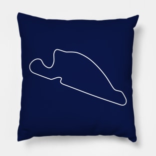 Portland International Raceway [outline] Pillow