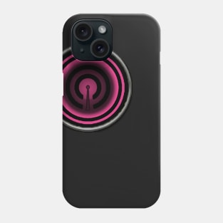 Pink Caster Emblem (Radio Sentai Castranger) Phone Case