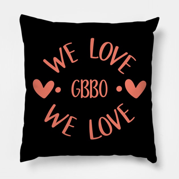 we love gbbo we love Pillow by shimodesign