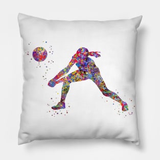 Volleyball girl Pillow