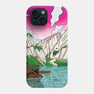 Pink lake Phone Case