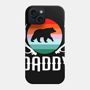 DADDY BEAR CAMPING HUNTING Daddy Bear Fathers Day Gifts Phone Case