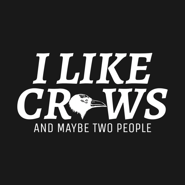 Crow People Joke American Common Beak by DesignatedDesigner