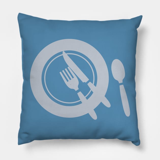 Plate Pillow by Kalle