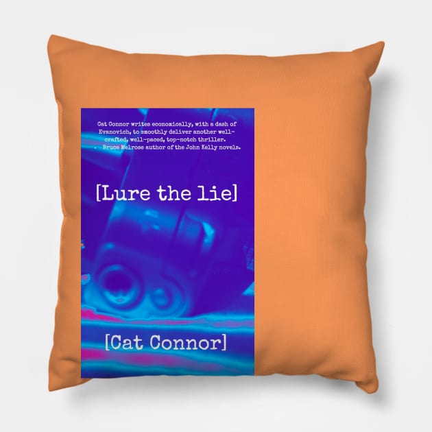 [lure the lie] book cover art work Pillow by CatConnor