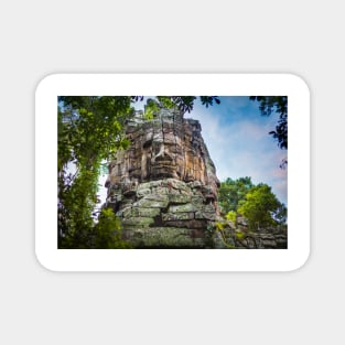 Angkor Thom faces Magnet