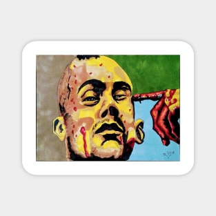 Taxi Driver - "Bang" Travis Bickle portrait (original) Magnet