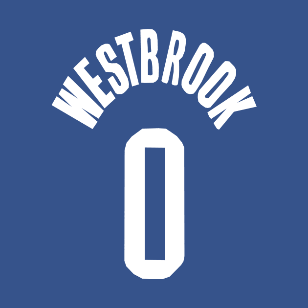 Russell Westbrook Jersey by xRatTrapTeesx