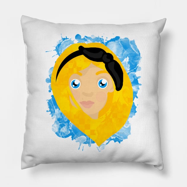 Alice Pillow by Not Meow Designs 