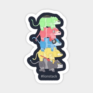 Lion Stack Magnet