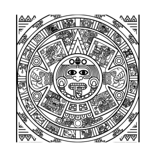 aztec calendar T-Shirt