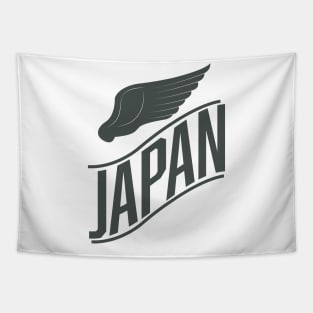 Japan motorracing logo Tapestry