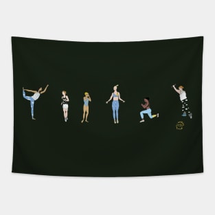 workout girls Tapestry