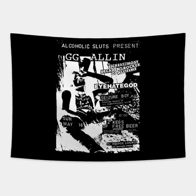 GG ALLIN Tapestry by METERKUBIK BEKASI